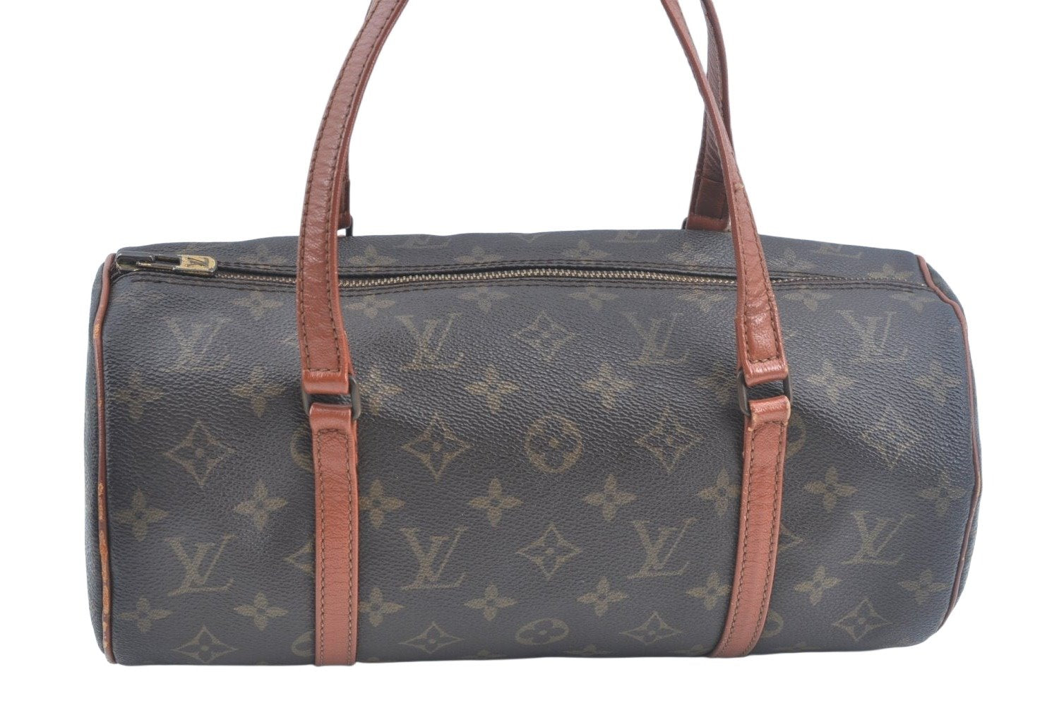 Authentic Louis Vuitton Monogram Papillon 30 Hand Bag Old Model LV 3882I