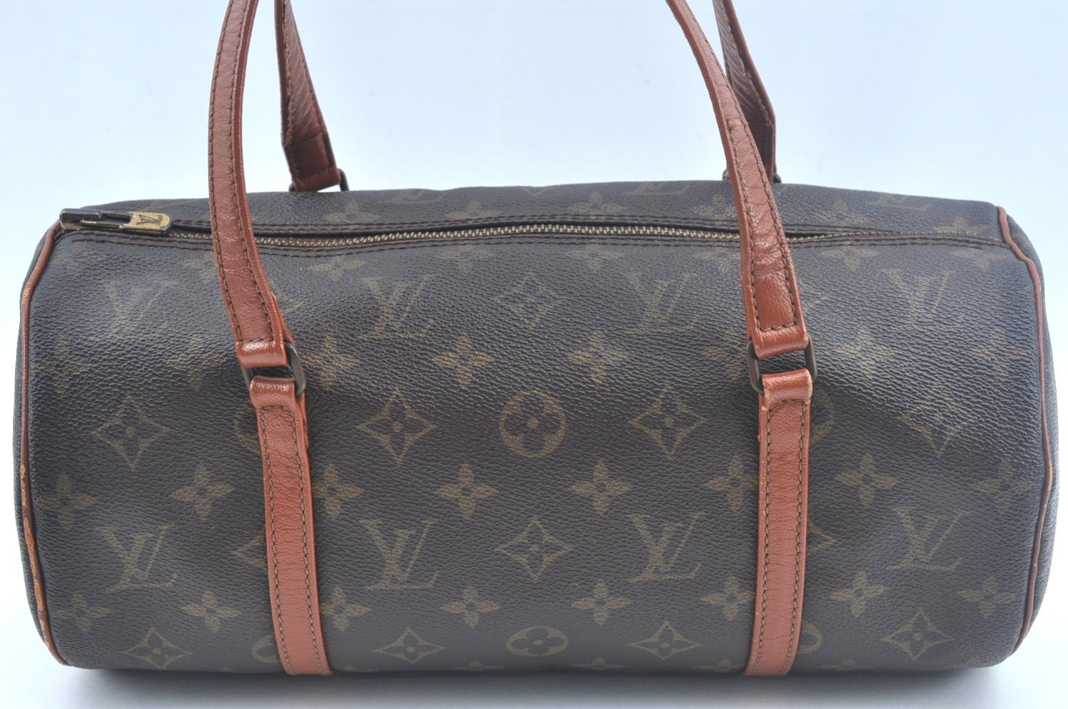 Authentic Louis Vuitton Monogram Papillon 30 Hand Bag Old Model LV 3882I