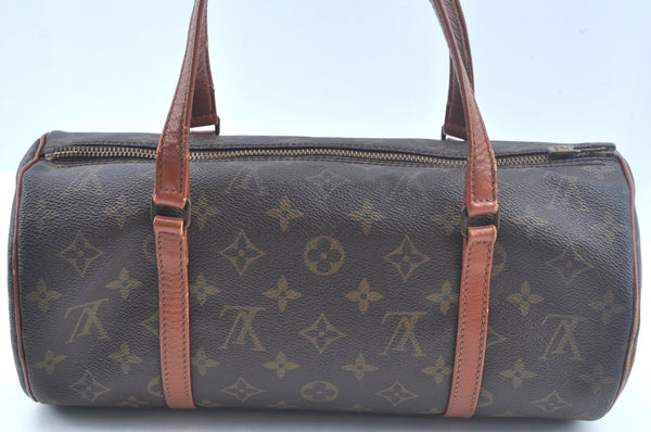 Authentic Louis Vuitton Monogram Papillon 30 Hand Bag Old Model LV 3882I