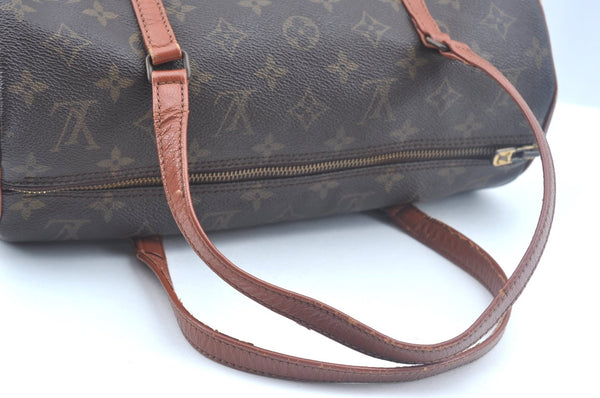 Authentic Louis Vuitton Monogram Papillon 30 Hand Bag Old Model LV 3882I