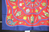 Authentic HERMES Carre 90 Scarf "Qu'importe le flacon..." Silk Navy 3882J