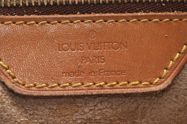 Authentic Louis Vuitton Monogram Bucket GM Shoulder Tote Bag M42236 Junk 3884I