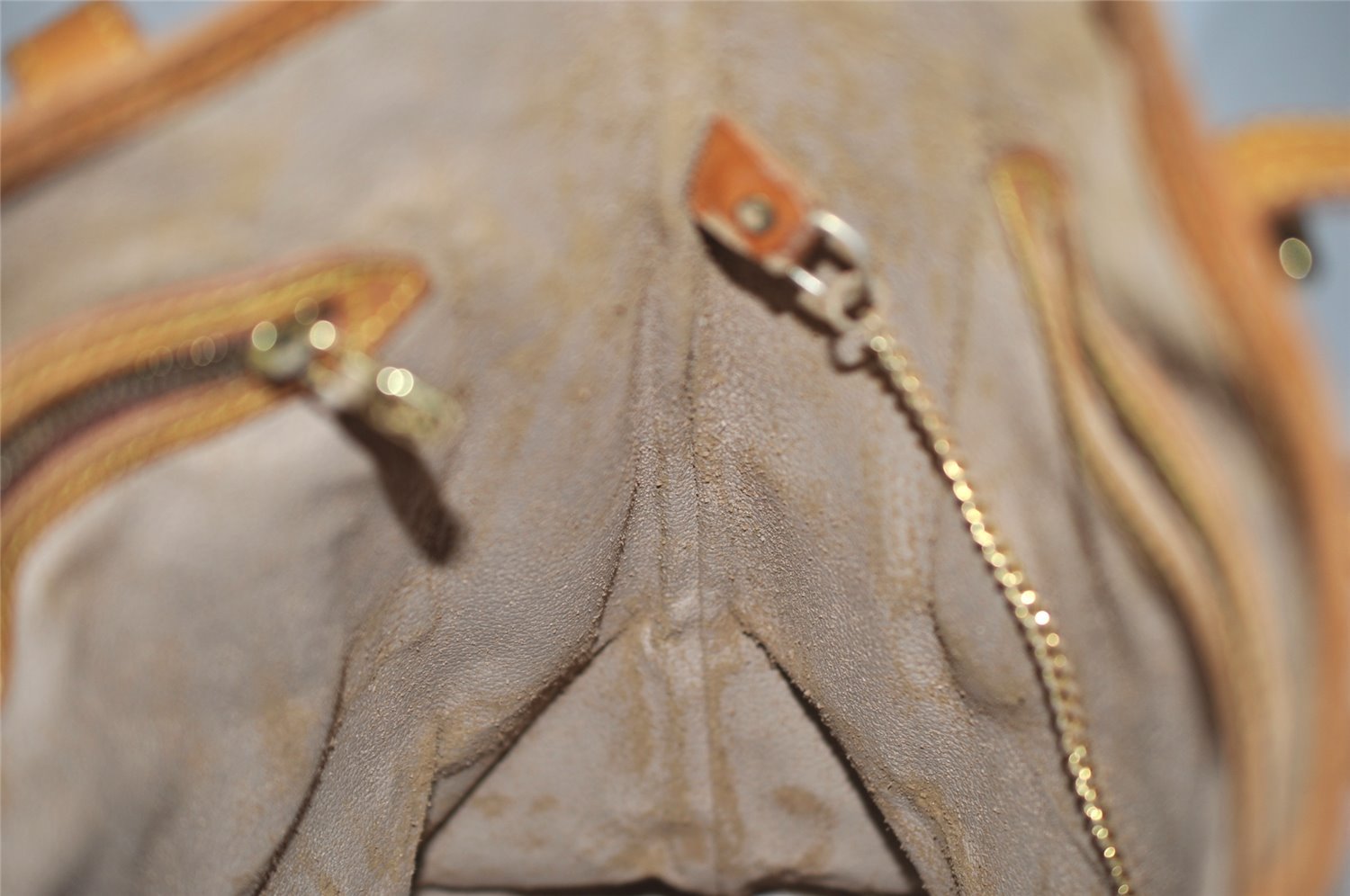 Authentic Louis Vuitton Monogram Bucket GM Shoulder Tote Bag M42236 Junk 3884I