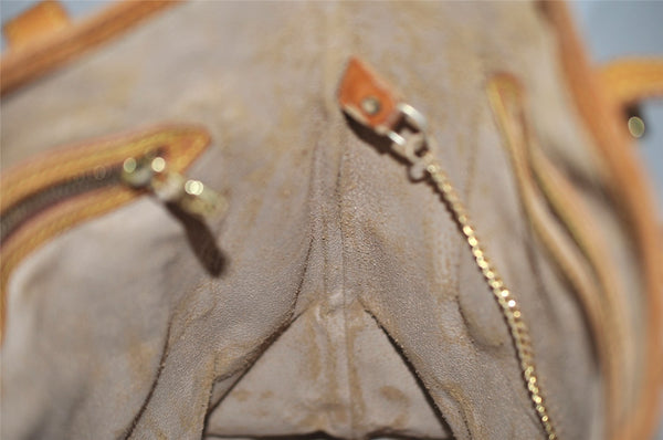 Authentic Louis Vuitton Monogram Bucket GM Shoulder Tote Bag M42236 Junk 3884I