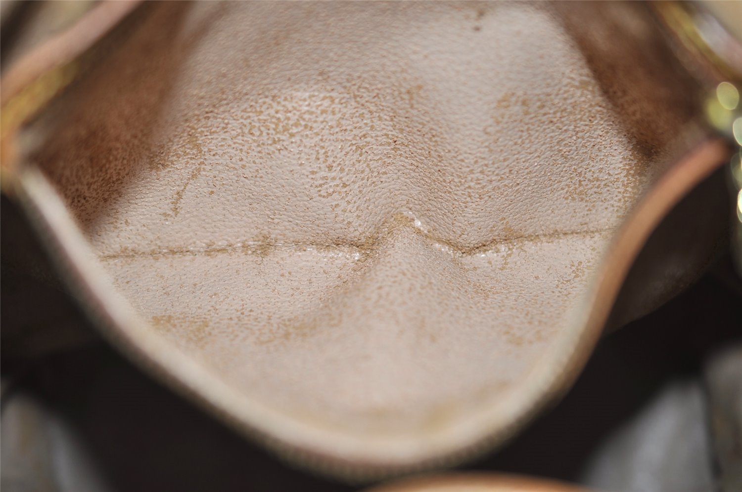 Authentic Louis Vuitton Monogram Bucket GM Shoulder Tote Bag M42236 Junk 3884I