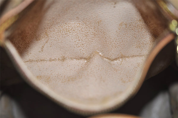 Authentic Louis Vuitton Monogram Bucket GM Shoulder Tote Bag M42236 Junk 3884I