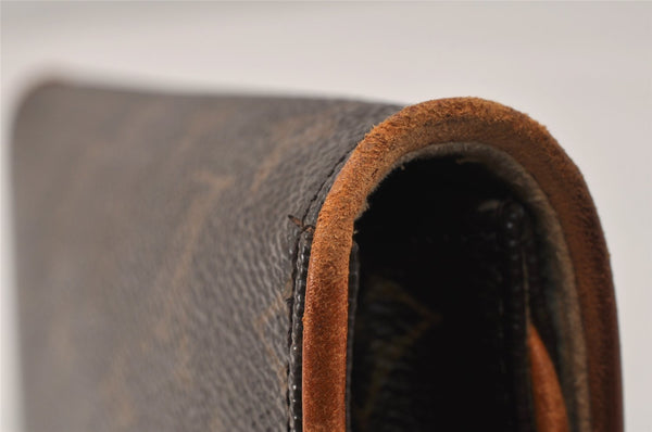 Authentic Louis Vuitton Monogram Pochette Twin GM Shoulder Bag M51852 LV 3884K