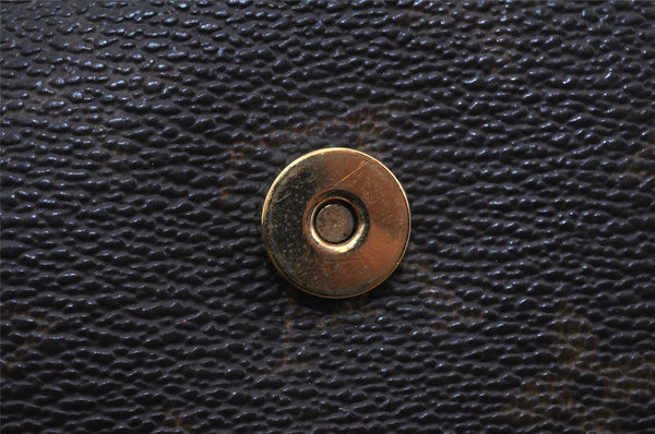 Authentic Louis Vuitton Monogram Pochette Twin GM Shoulder Bag M51852 LV 3884K