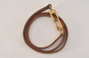 Authentic Louis Vuitton Leather Shoulder Strap Beige 39.2" LV 3884L