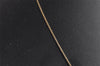 Authentic Christian Dior Vintage Gold Tone Chain Pendant Necklace CD 3886J