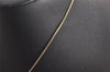 Authentic Christian Dior Vintage Gold Tone Chain Pendant Necklace CD 3886J