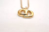 Authentic Christian Dior Vintage Gold Tone Chain Pendant Necklace CD 3886J