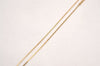 Authentic Christian Dior Vintage Gold Tone Chain Pendant Necklace CD 3886J