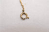 Authentic Christian Dior Vintage Gold Tone Chain Pendant Necklace CD 3886J