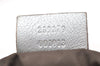 Authentic GUCCI Guccissima GG Leather Shoulder Hand Bag 239379 Silver 3886K