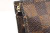 Authentic Louis Vuitton Damier Poche Toilette 26 Cosmetic Pouch N47543 LV 3887K