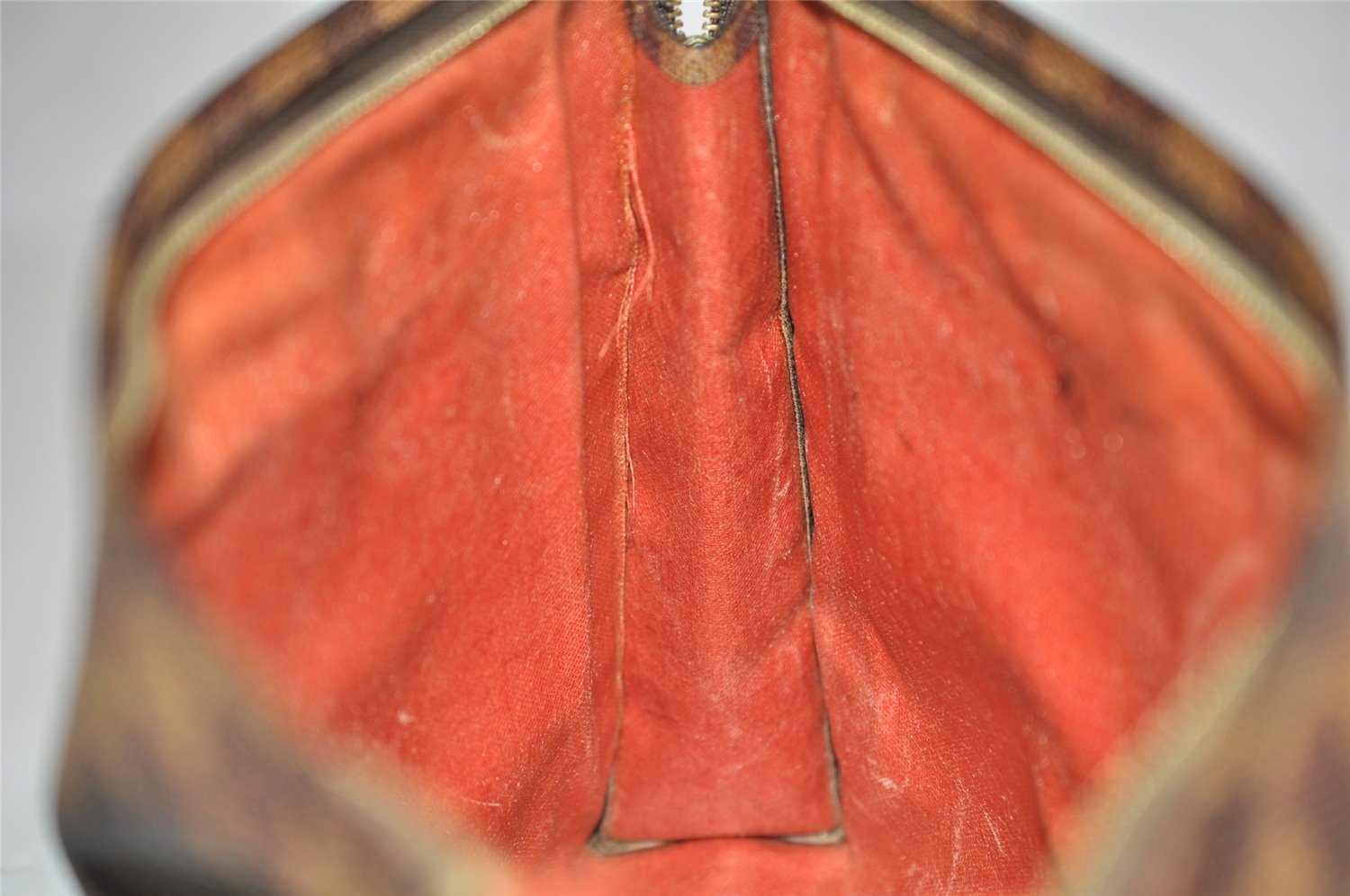 Authentic Louis Vuitton Damier Poche Toilette 26 Cosmetic Pouch N47543 LV 3887K