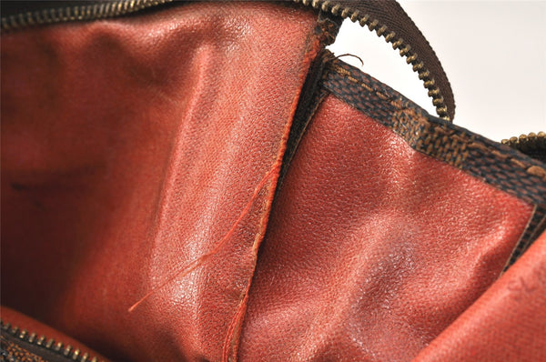 Authentic Louis Vuitton Damier Poche Toilette 26 Cosmetic Pouch N47543 LV 3887K