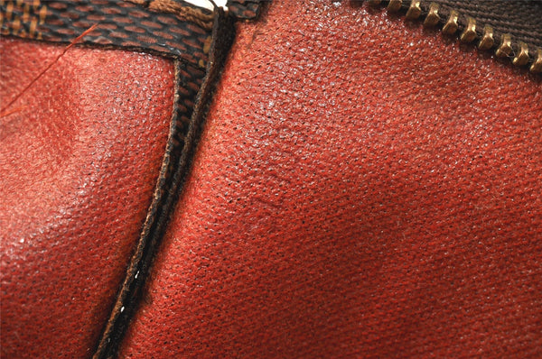 Authentic Louis Vuitton Damier Poche Toilette 26 Cosmetic Pouch N47543 LV 3887K