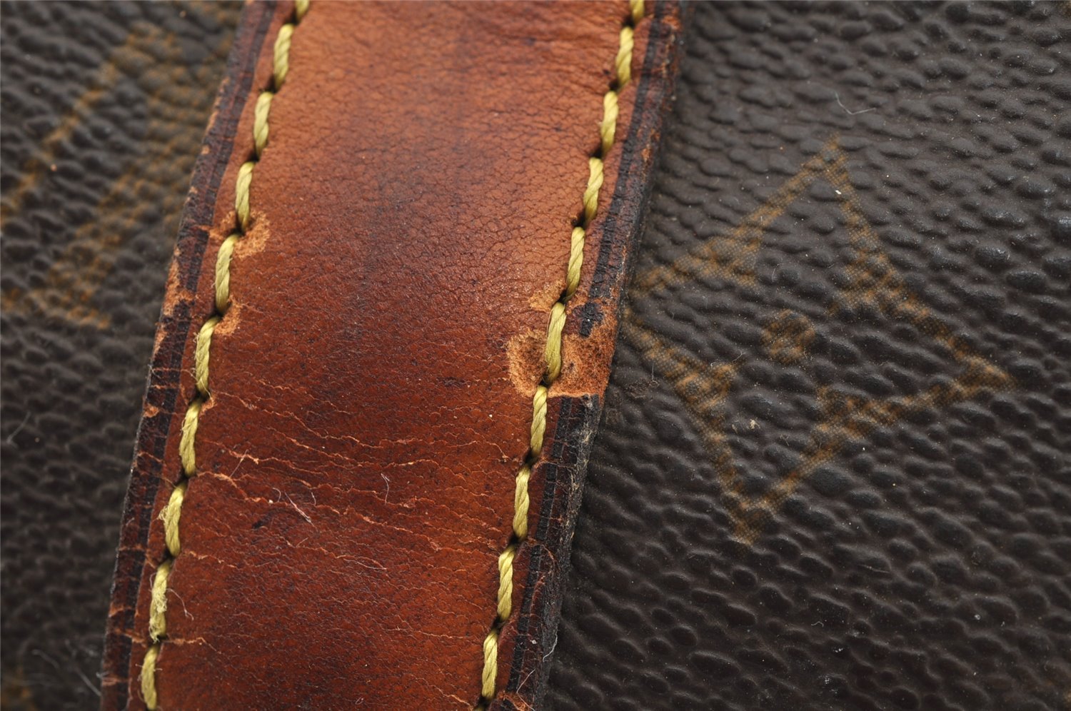 Authentic Louis Vuitton Monogram Keepall Bandouliere 45 M41418 Boston Bag 3888I