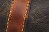 Authentic Louis Vuitton Monogram Keepall Bandouliere 45 M41418 Boston Bag 3888I