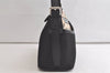 Authentic BURBERRY Nova Check Shoulder Hand Bag Purse Nylon Leather Black 3888K