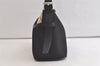 Authentic BURBERRY Nova Check Shoulder Hand Bag Purse Nylon Leather Black 3888K