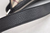 Authentic BURBERRY Nova Check Shoulder Hand Bag Purse Nylon Leather Black 3888K
