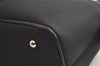 Authentic BURBERRY Nova Check Shoulder Hand Bag Purse Nylon Leather Black 3888K