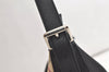 Authentic BURBERRY Nova Check Shoulder Hand Bag Purse Nylon Leather Black 3888K