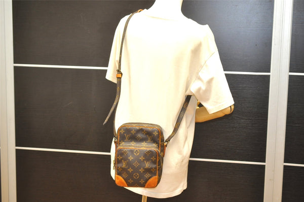 Authentic Louis Vuitton Monogram Amazone Shoulder Cross Body Bag M45236 LV 3889K