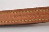 Authentic Louis Vuitton Leather Shoulder Strap Beige 41.7-48.4" LV 3891I