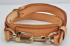Authentic Louis Vuitton Leather Shoulder Strap Beige 36.2-43.3" LV 3892K