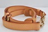 Authentic Louis Vuitton Leather Shoulder Strap Beige 36.2-43.3" LV 3892K