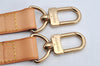 Authentic Louis Vuitton Leather Shoulder Strap Beige 36.2-43.3" LV 3892K