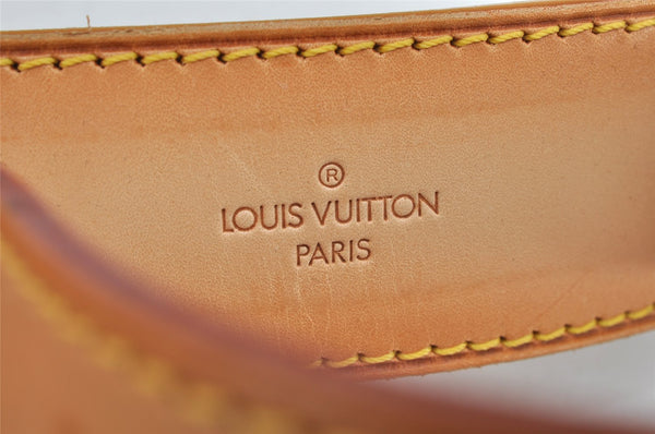 Authentic Louis Vuitton Leather Shoulder Strap Beige 36.2-43.3" LV 3892K