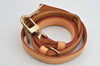 Authentic Louis Vuitton Leather Shoulder Strap Beige 36.2-43.3" LV 3892K