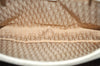 Authentic Christian Dior Lady Dior Lamb Skin Cannage Hand Bag White CD 3895K