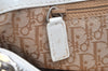 Authentic Christian Dior Lady Dior Lamb Skin Cannage Hand Bag White CD 3895K