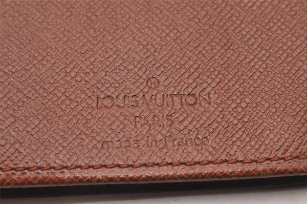 Authentic Louis Vuitton Monogram Porte Cartes Credit Yen Wallet M60825 LV 3897I