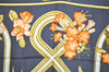 Authentic HERMES Carre 90 Scarf "Caraibes" Silk Gray 3897J
