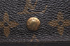 Auth Louis Vuitton Monogram Porte Monnaie Billets Tresor Wallet M61730 LV 3898J