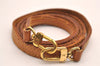 Authentic Louis Vuitton Leather Shoulder Strap Beige 47" LV 3899J