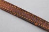 Authentic Louis Vuitton Leather Shoulder Strap Beige 47" LV 3899J