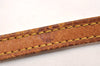 Authentic Louis Vuitton Leather Shoulder Strap Beige 47" LV 3899J