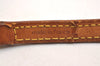 Authentic Louis Vuitton Leather Shoulder Strap Beige 47" LV 3899J