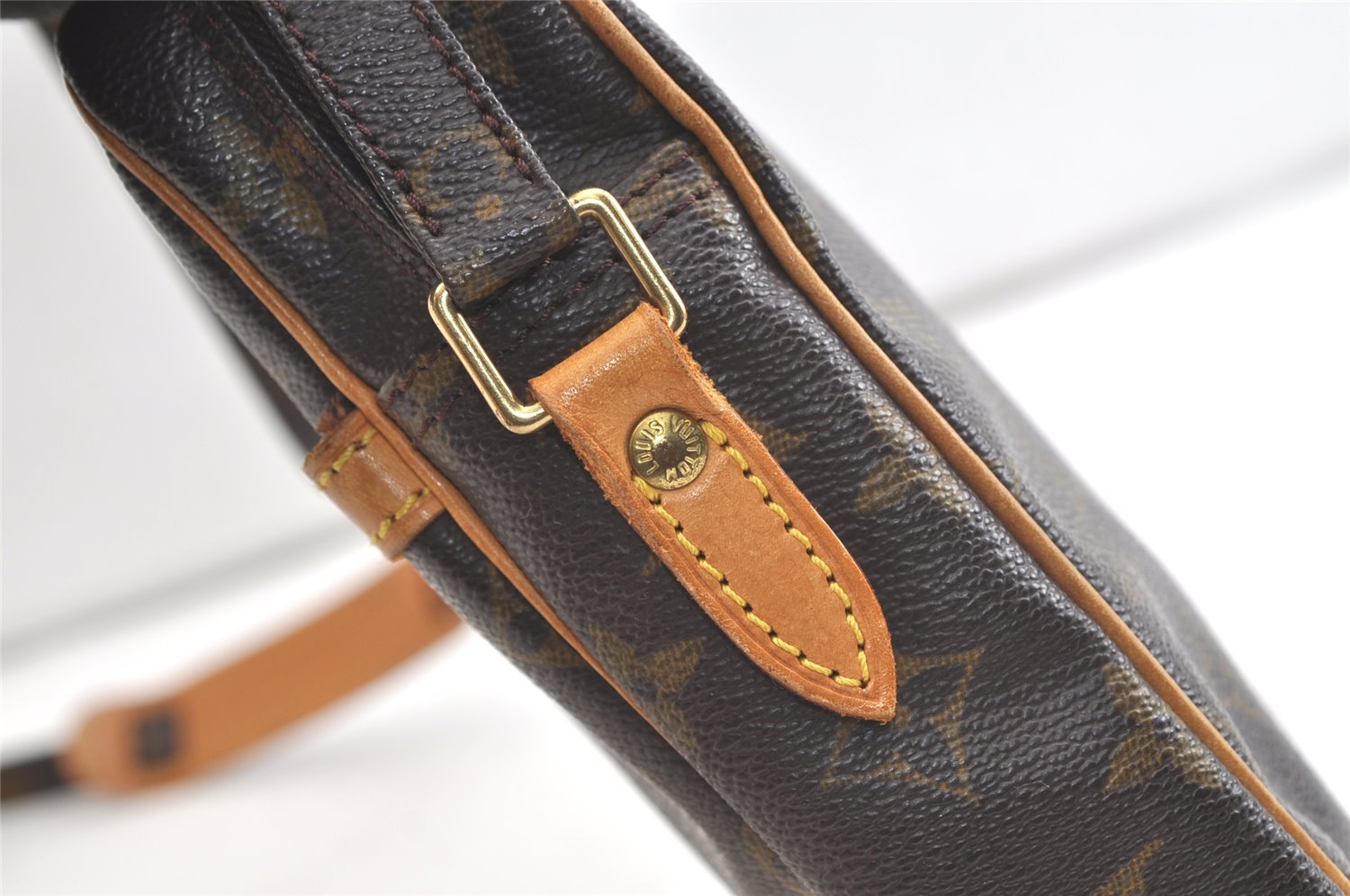 Authentic Louis Vuitton Monogram Danube Shoulder Cross Body Bag M45266 LV 3899K