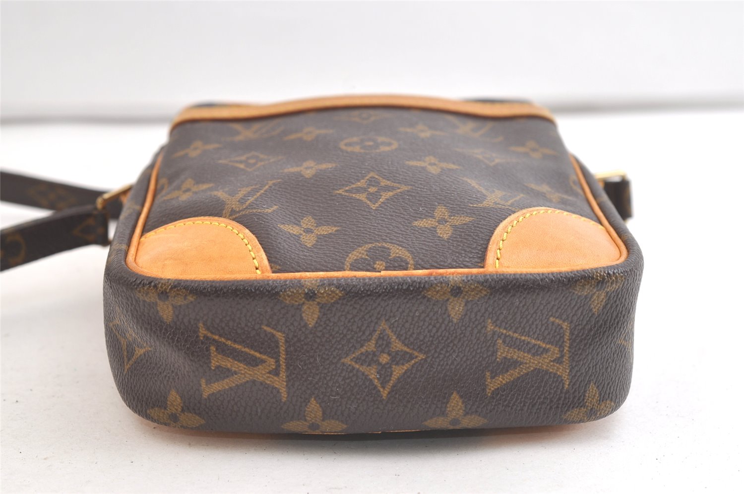 Authentic Louis Vuitton Monogram Danube Shoulder Cross Body Bag M45266 LV 3899K