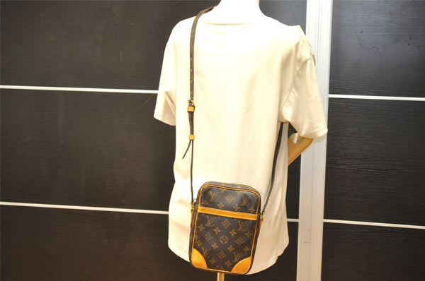 Authentic Louis Vuitton Monogram Danube Shoulder Cross Body Bag M45266 LV 3899K