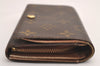 Auth Louis Vuitton Monogram Porte Monnaie Billets Tresor Wallet M61730 LV 3900J